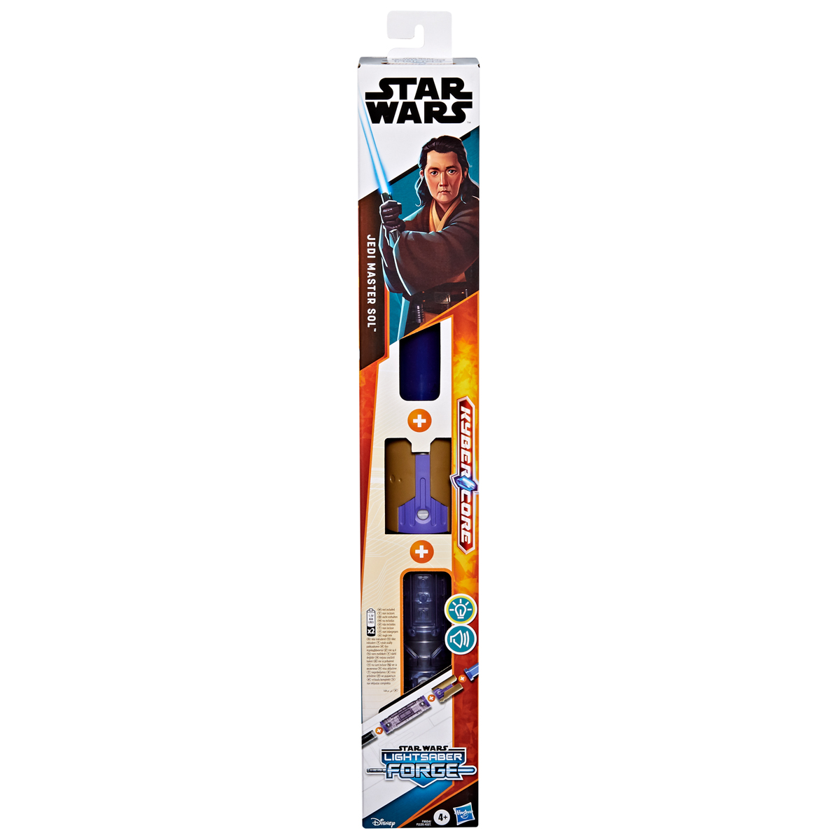 HASBRO - Star Wars LS Forge Jedi Master Sol meč so svetlom a zvukom 1117F9504