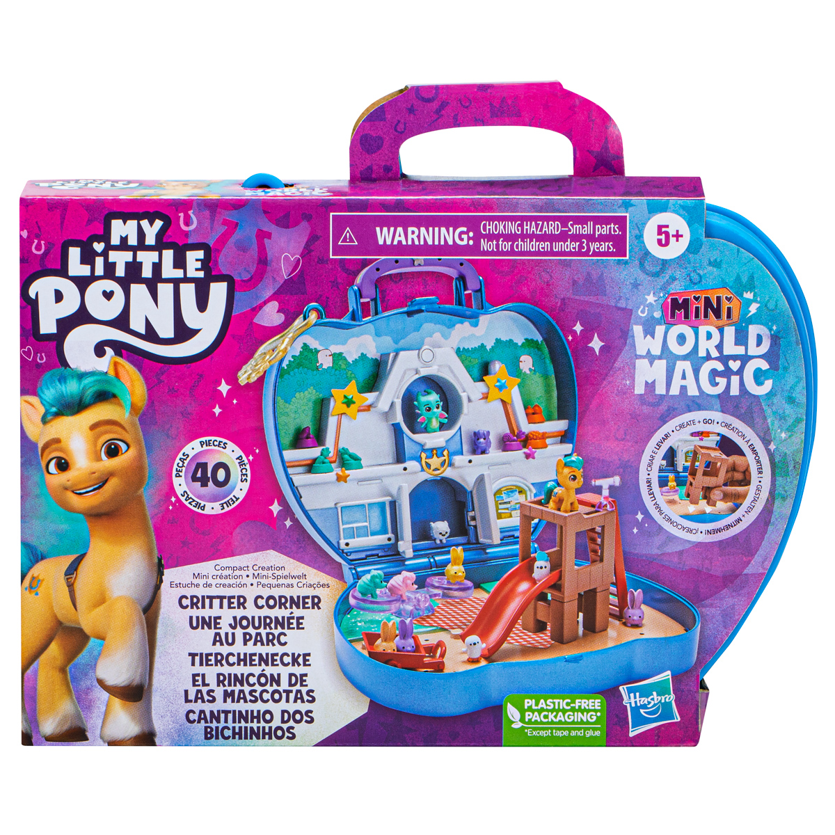 HASBRO - My Little Pony hracia sada v kufríku Magic Critter Corner, ass 1118F6440