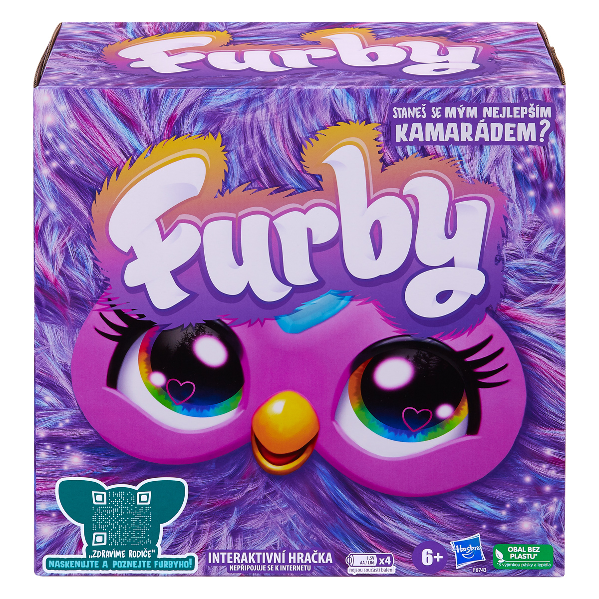 HASBRO - Furby fialový CZ verze 1119F6743