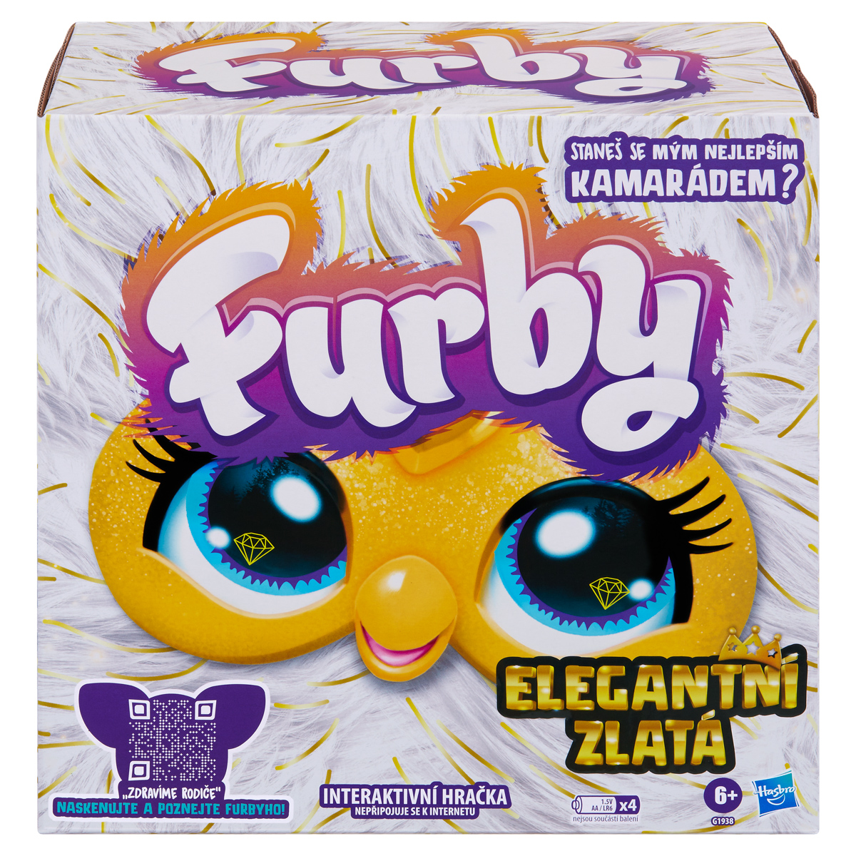 HASBRO - Furby elegantný zlatý 1119G1938