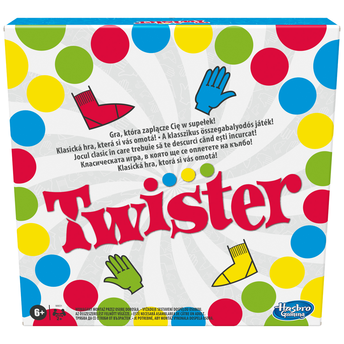 HASBRO - TWISTER spoločenská hra 112098831