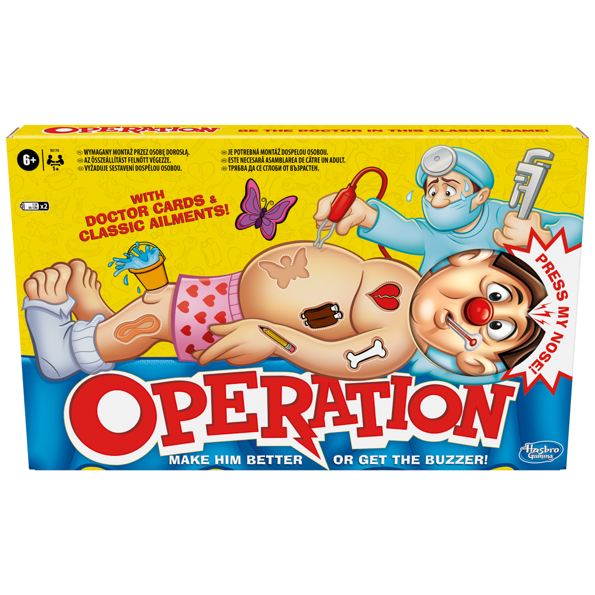 HASBRO - Operace dětská hra 1120B2176