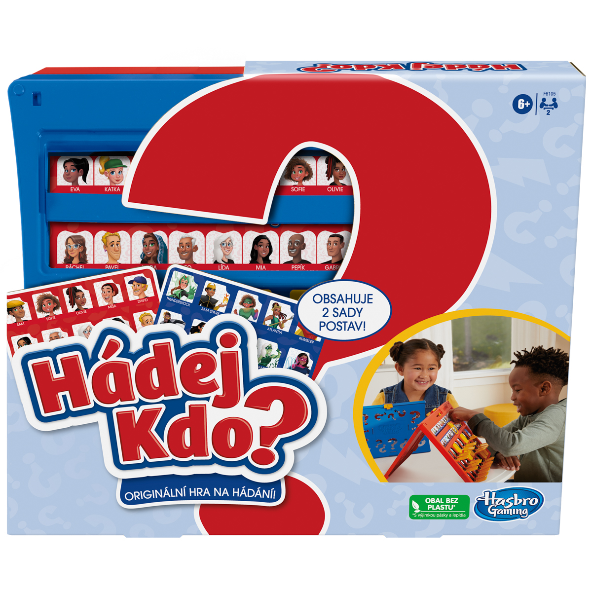 HASBRO - Hádej kdo dětská hra CZ verze 1120F6105