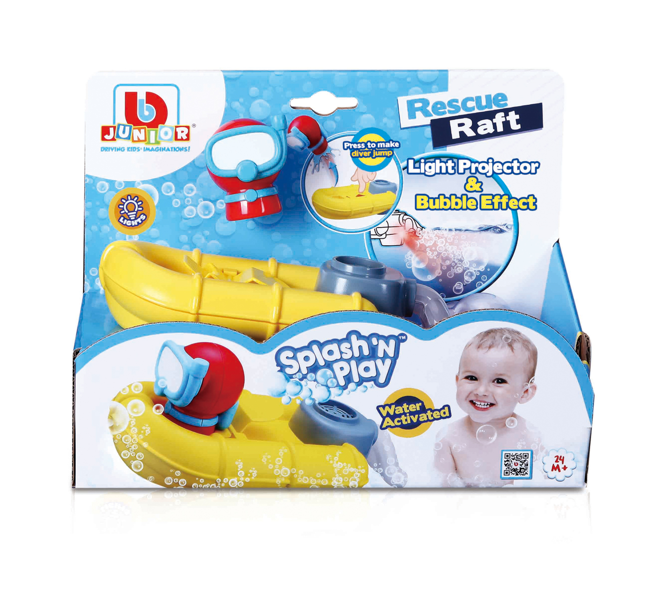 BB Junior - Hračky do vody - Záchranársky čln 112116-89014