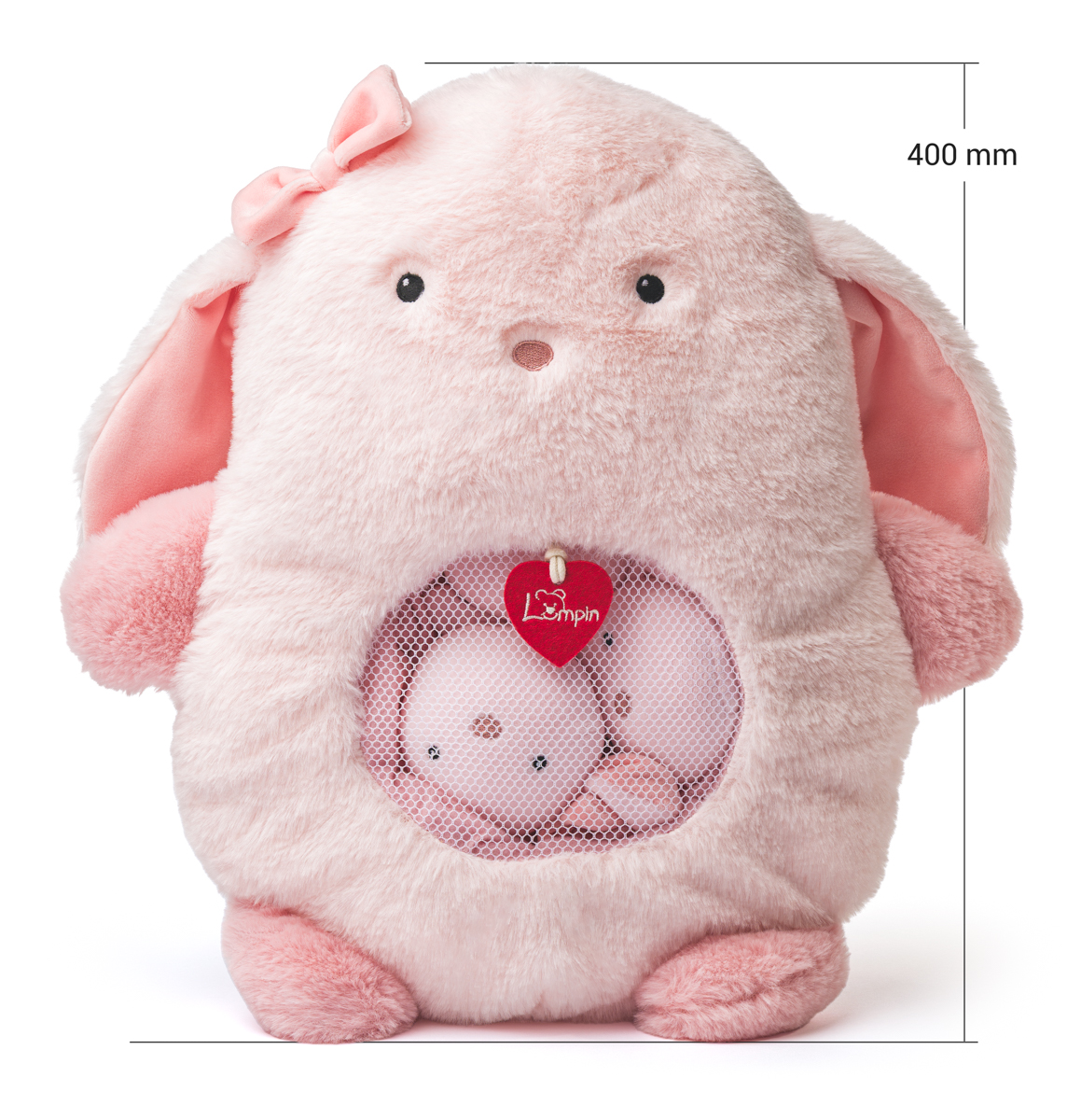 Zajíček s ušatými míčky, 38cm, 5ks